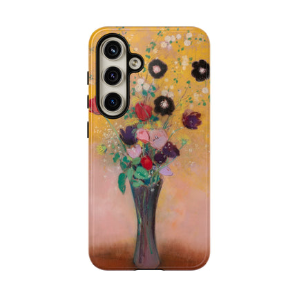 Vase of Flowers by Odilon Redon Phone Cases