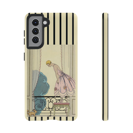 Falbalas et fanfreluches, La Souris by George Barbier Phone Cases