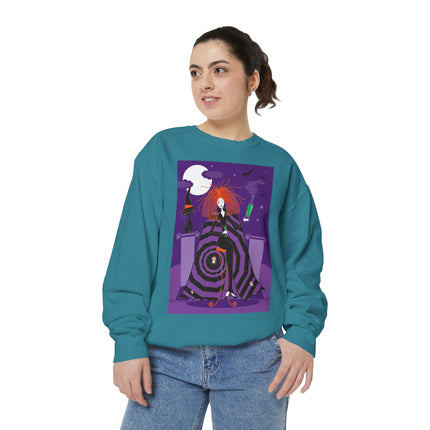 Mystic Elegance Unisex Garment-Dyed Sweatshirt
