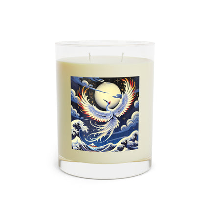Majestic White Crane Scented Candle