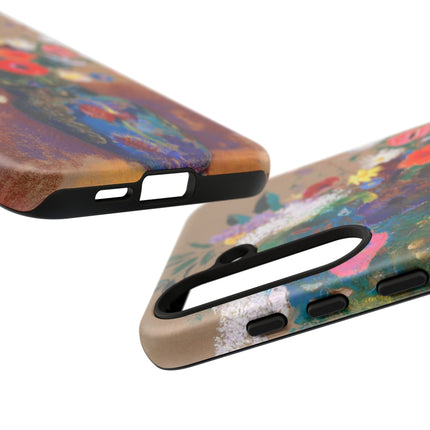 Bouquet of Flowers by Odilon Redon Phone Cases