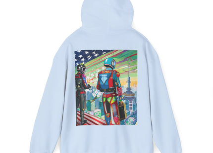 NSA Cyber Punk Computer Hacking Team – Heavy Blend™ Hooded Sweatshirt