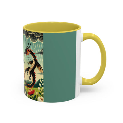 The Dragon Fairy’s Stride Colorful Mugs (11oz, 15oz)