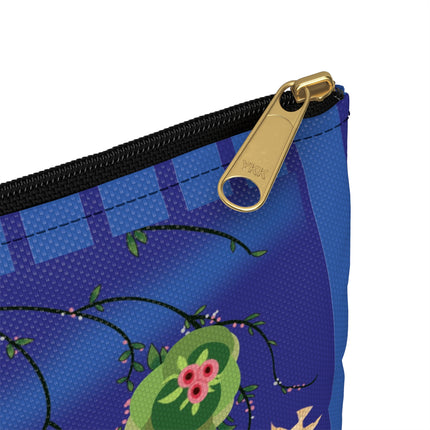 Spring Whispers Accessory Pouch – Vintage Art Fashion Design