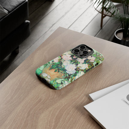 Roses by Vincent Van Gogh Phone Cases