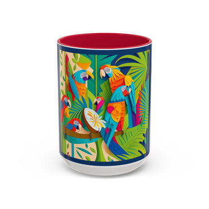 Colorful Macaws Colorful Mugs (11oz, 15oz)