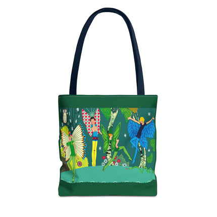Enchanting Fairies of A Midsummer Night's Dream Tote Bag (AOP)
