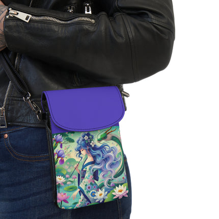 Fairy of the Koi Pond Small Cell Phone Wallet