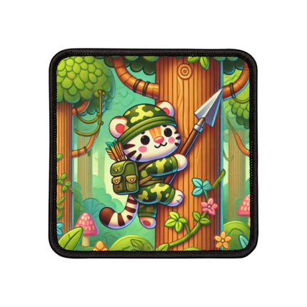 Stealthy Stripes Iron-On Patches