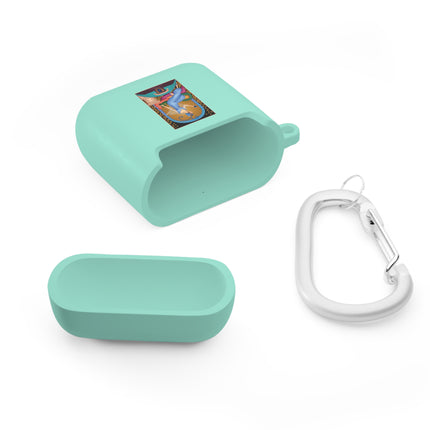 September & Sapphire AirPods Case — Gem Series by Sofia Chiostri