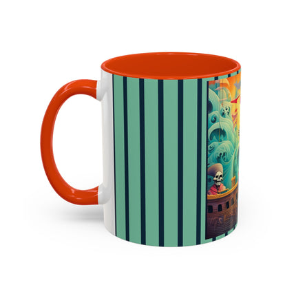 Skeleton Crew of the Misty Seas Colorful Mugs (11oz, 15oz)