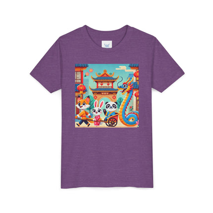 Lantern Street Dragon Parade Youth Short Sleeve Tee
