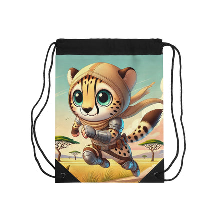 Swift Cheetah Drawstring Bag