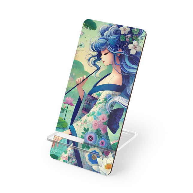 Fairy of the Koi Pond Mobile Display Stand for Smartphones