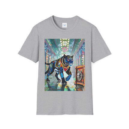 Cyber Panther's Hunt Softstyle T-Shirt