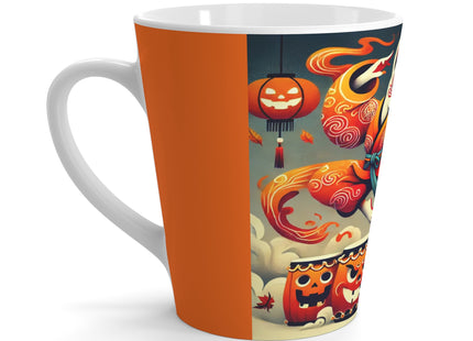 Jack-O’-Lantern Drums & The Kabuki Latte Mug