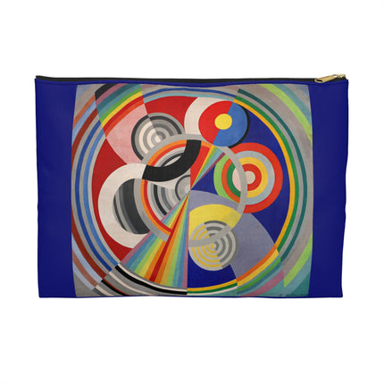 Rythme No. 1 Accessory Pouch – Robert Delaunay Orphism Abstract Art Design