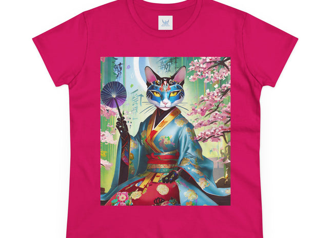 Cyberpunk Geisha Cotton Tee