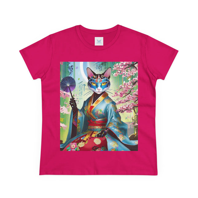 Cyberpunk Geisha Cotton Tee