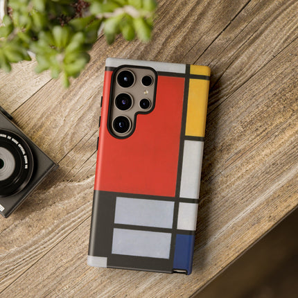 Composition with Red, Yellow, Blue, and Black by Piet Mondrian Phone Cases