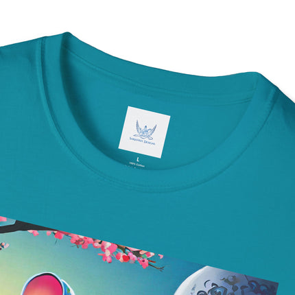 Cyber Samurai Rat Softstyle T-Shirt