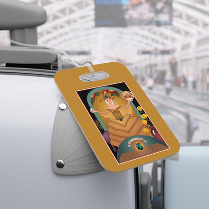 June & Pearl, Alexandrite (from the Gem Series) by Sofia Chiostri Luggage Tags