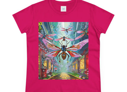 Neon Swarm Cotton Tee