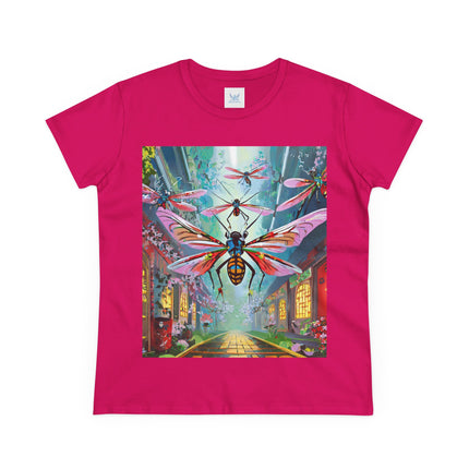 Neon Swarm Cotton Tee