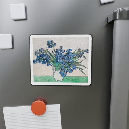 Irises by Vincent Van Gogh Die-Cut Magnets (5 Sizes)