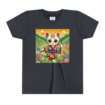 Samurai Kitten Youth Short Sleeve Tee