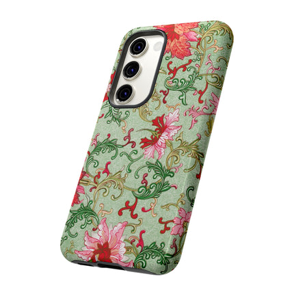 Flower Illustration by Owen Jones Phone Cases