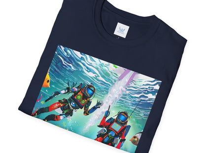 FBI Robot Dive Team Softstyle T-Shirt