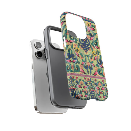 Colorful Flower Pattern by Owen Jones Phone Cases