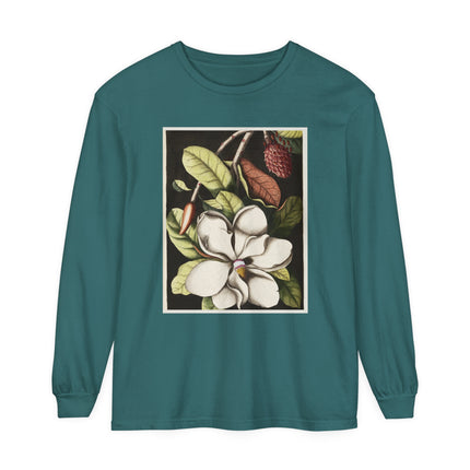 Natural History Plate 61 by Mark Catesby Garment-dyed Long Sleeve T-Shirt