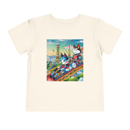 Kitsune Carnival Toddler Short Sleeve Tee