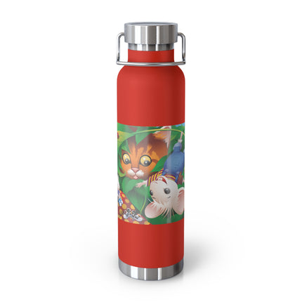 Whimsical Adventure Copper Vacuum Insulated Bottle, 22oz