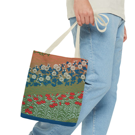 Japanese Flower Pattern II by G.A. Audsley Tote Bag (AOP)