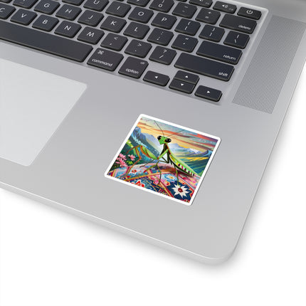 The Joyful Mantis Kiss-Cut Stickers (4 Sizes)