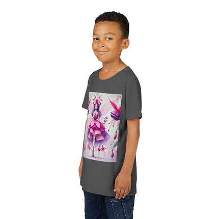Fuchsia Fairy Youth Short Sleeve Tee