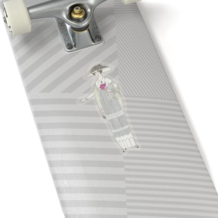 Robe de linon (Linen Dress) by Charles Martin Kiss-Cut Stickers (4 Sizes)