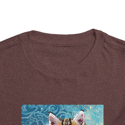 Whiskered Wanderings Toddler Short Sleeve Tee