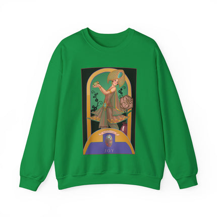 October & Opal, Tourmaline (from the Gem Series) by Sofia Chiostri Heavy Blend™ Crewneck Sweatshirt