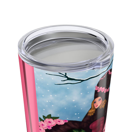 Winter Rose Empress Tumbler 20oz