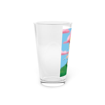 Cupid's Aim Glass, 16oz
