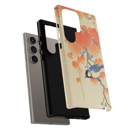 Japanese Bird and Branch by Ohara Koson Phone Cases