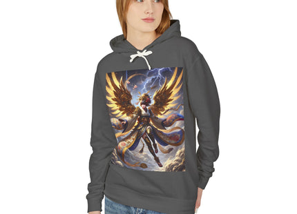 Valkyrie Descending Through Storm Hoodie