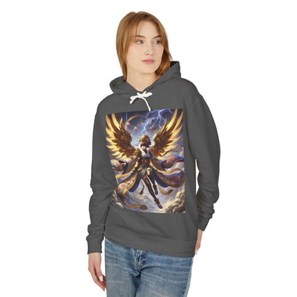 Valkyrie Descending Through Storm Hoodie