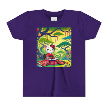 A Kitten’s Spring Tale Youth Short Sleeve Tee