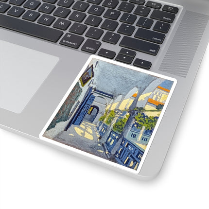 Gallery of a Moroccan Riad by George Gaudion Kiss-Cut Stickers (4 Sizes)