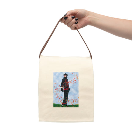 Elegance in Autumn Canvas Lunch Bag With Strap